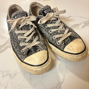 Converse Women's Size 5 Converse /Chuck Taylor All Star Zebra Stripe Tweed